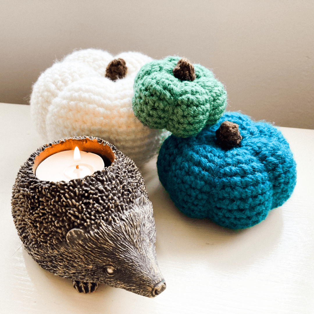 Pumpkin Crochet Pattern (3 Sizes)